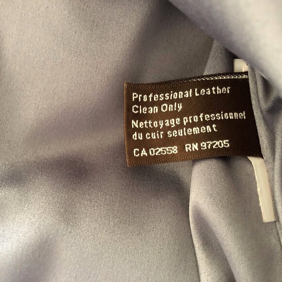 Ruby Red Danier Button Down Leather Coat - Picture 8 of 12